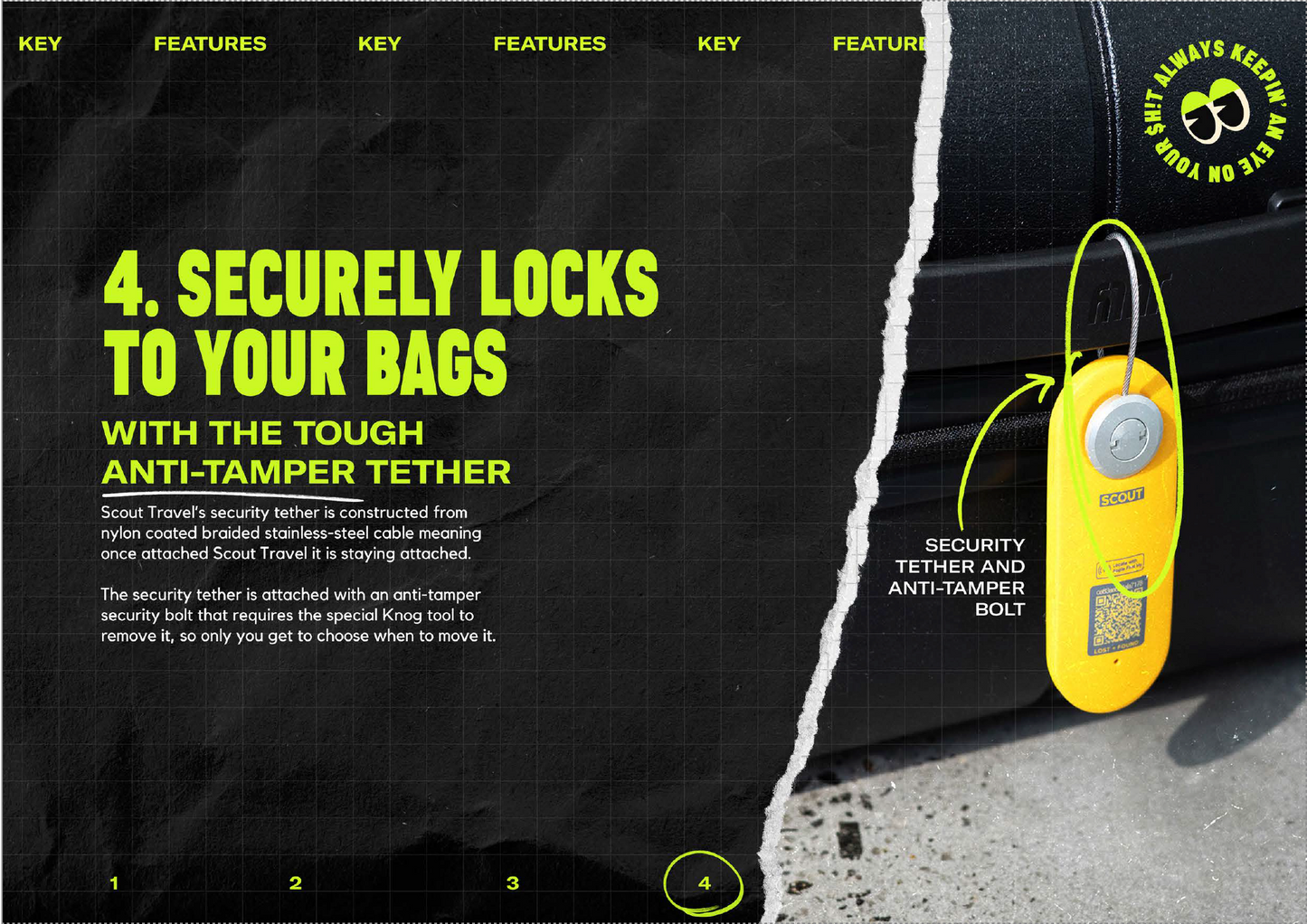 Knog Scout Travel GPS Tracker