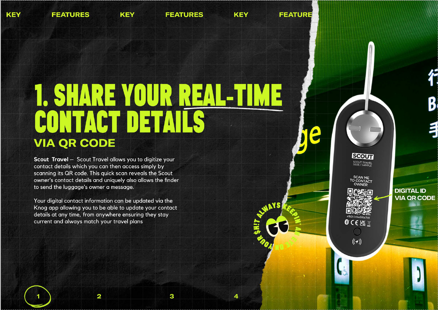 Knog Scout Travel GPS Tracker